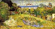 Vincent Van Gogh Daubignys Garden Germany oil painting artist